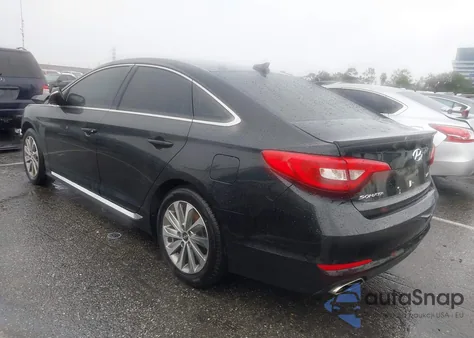 2016 Hyundai Sonata Sport from USA, damaged, VIN 5NPE34AF8GH268587